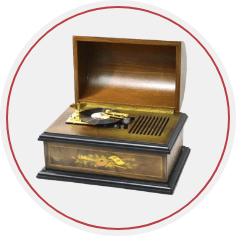 象嵌（マルケットリー）オルゴール