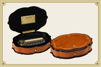 シリンダー式オルゴール（72弁）「カノン」