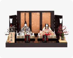 雛人形 真多呂 木目込人形  高雄雛