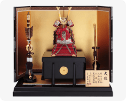 五月人形 加藤峻厳作 鎧飾り 江戸甲冑