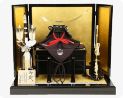 五月人形 加藤鞆美作 江戸甲冑 兜飾り 伊達政宗