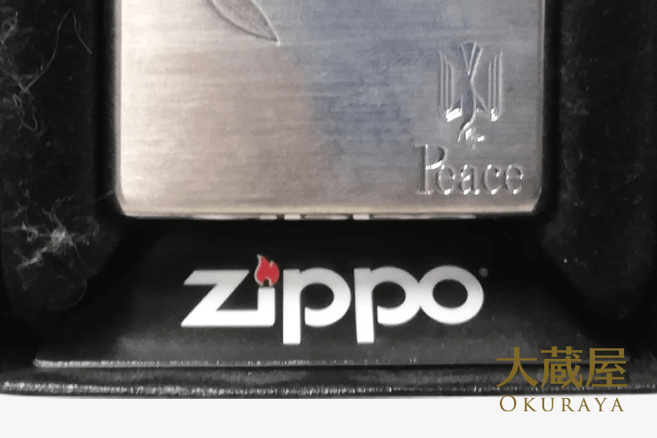ZIPPO オリーブと鳩の画像